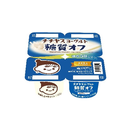 チチヤスヨーグルト 糖質オフ  80g×4