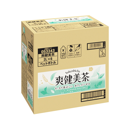 コカ・コーラ 爽健美茶   2L ケース