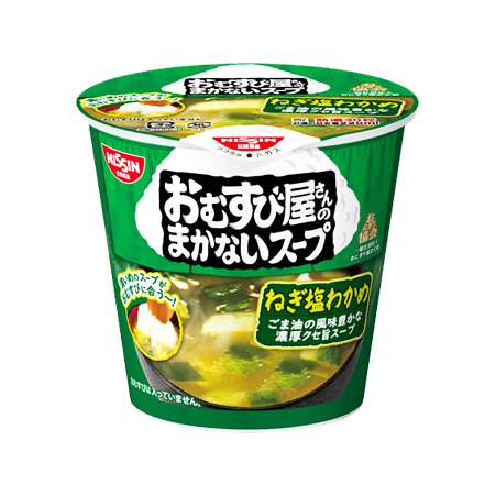 日清 おむすび屋さんのまかないスープ ねぎ塩わかめ  12g