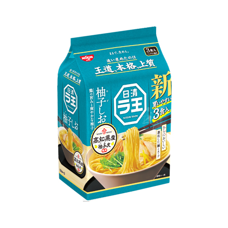 日清 ラ王 柚子しお  3食入