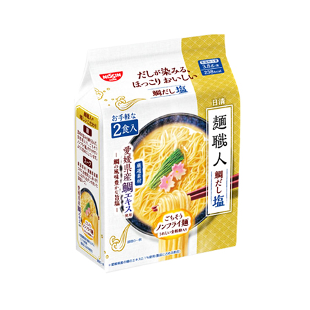 日清 麺職人 鯛だし塩  2食入