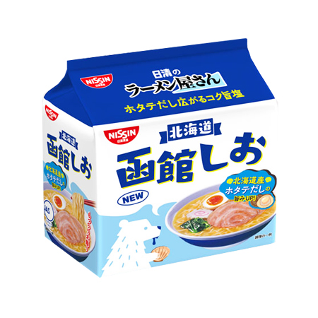 日清 ラーメン屋さん 函館しお  5食入