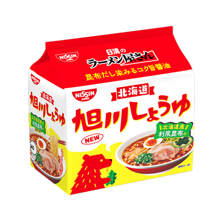 日清 ラーメン屋さん 旭川しょうゆ　5食入