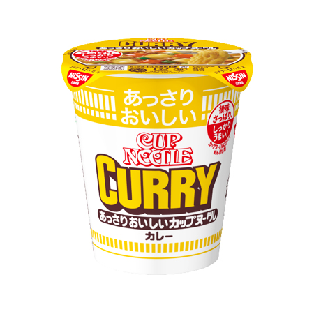 日清 あっさりおいしいカップヌードル カレー  70g