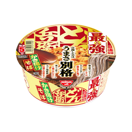 日清の最＆強どん兵衛 かき揚げそば  101g