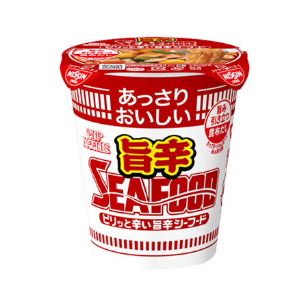 日清 あっさりおいしいカップヌードル 旨辛シーフード  58g