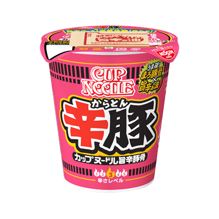 日清カップヌードル 辛豚  83g