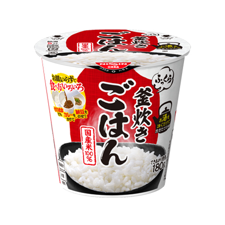 日清 ふっくら釜炊きごはん  72g
