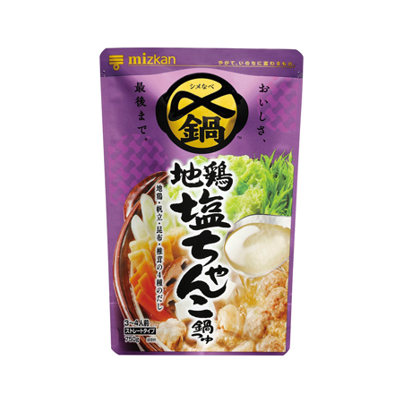 ミツカン 〆鍋 地鶏塩ちゃんこ鍋つゆ  750g