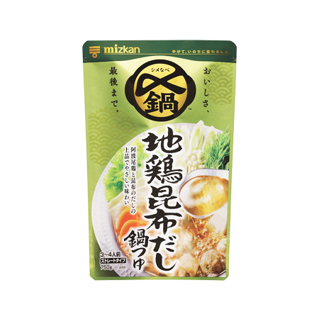 ミツカン 〆鍋 地鶏昆布だし鍋つゆ  750g
