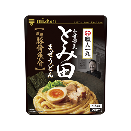 ミツカン職人一丸 中華蕎麦とみ田まぜうどん 濃厚豚骨魚介   1人×2回分