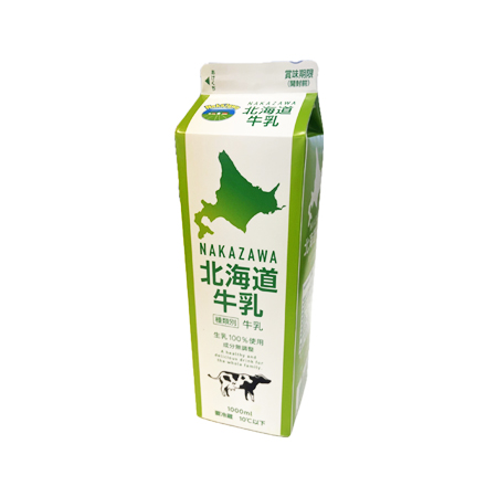 中沢乳業 NAKAZAWA 北海道牛乳 1000ml