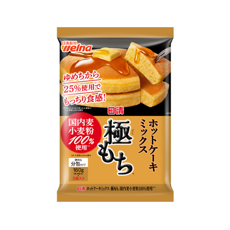 日清製粉ウェルナ ホットケーキミックス 極もち  480g