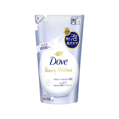 ダヴ ビューティーモイスチャー 泡ボディウォッシュ しっとり つめかえ 430g