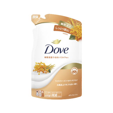 ダヴ ボディソープ ライスファーメント＆キンモクセイ つめかえ 330g