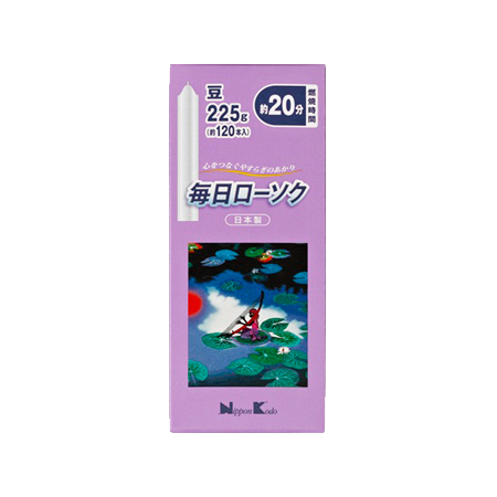毎日ローソク 豆 225g