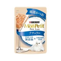 モンプチ プチリュクスパウチ ナチュラル 成猫 かつお 30g