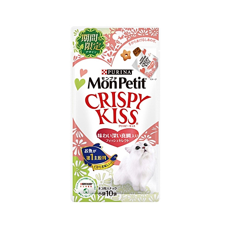 ネスレピュリナ モンプチ クリスピーキッス 期間限定 味わい深い真鯛入りフィッシュセレクト