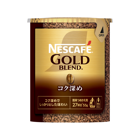 ネスレ ネスカフェ ゴールドブレンド コク深め エコ&システムパック　 55g