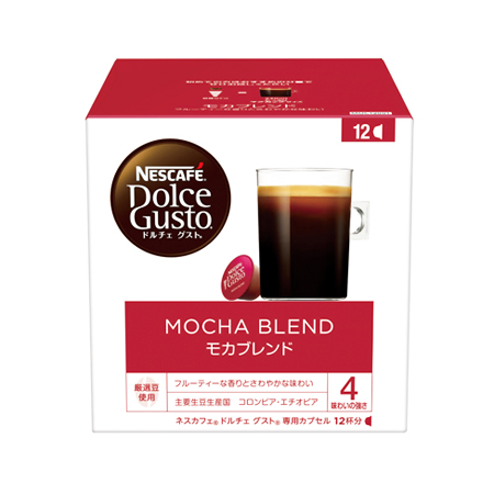 ネスレ ネスカフェ ドルチェグスト専用カプセル モカブレンド  12P