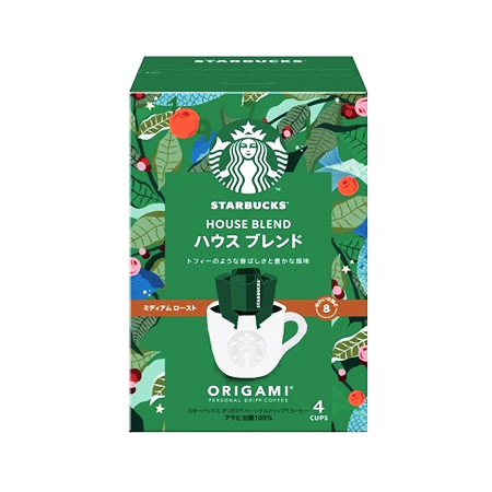 スターバックス オリガミ ハウスブレンド  4P