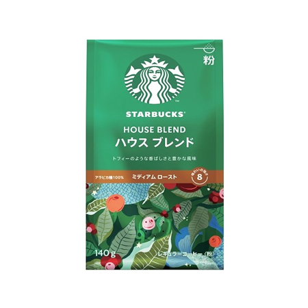 【粉】スターバックス ハウスブレンド  140g