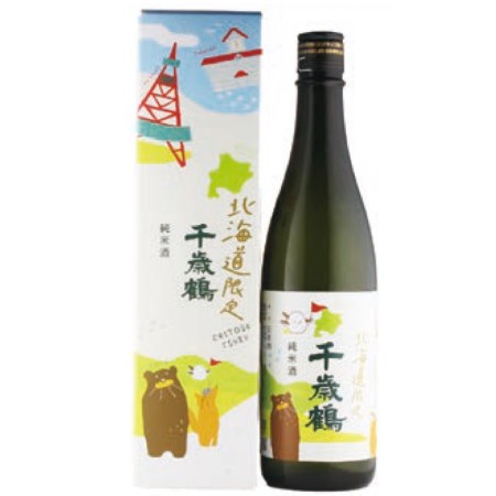 【9/25~9/27お届け分限り】千歳鶴 北海道限定 純米酒 720ml