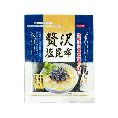 日東海藻 贅沢塩昆布  25g
