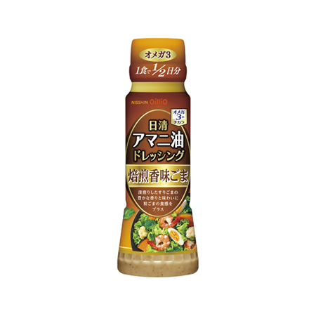 日清オイリオ 日清アマニ油ドレッシング 焙煎香味ごま　  160ml