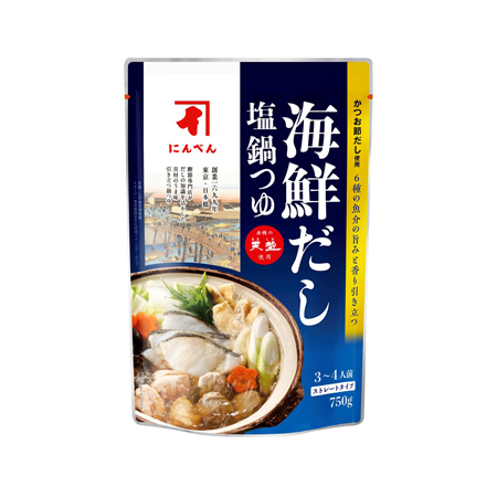にんべん 海鮮だし塩鍋つゆ  750g