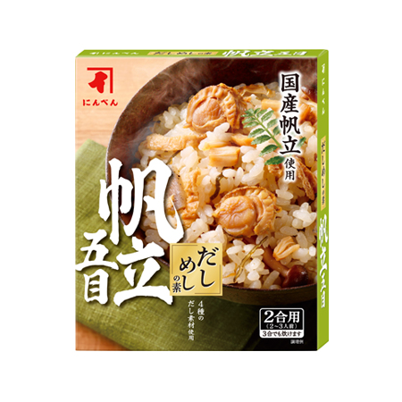 にんべん だしめしの素 帆立五目  200g