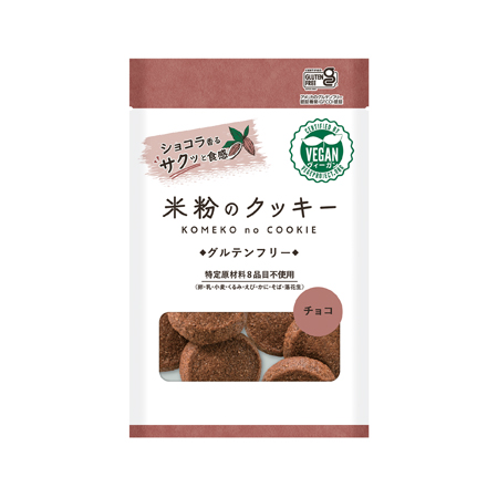 メロディアン米粉のクッキー チョコ  6枚入