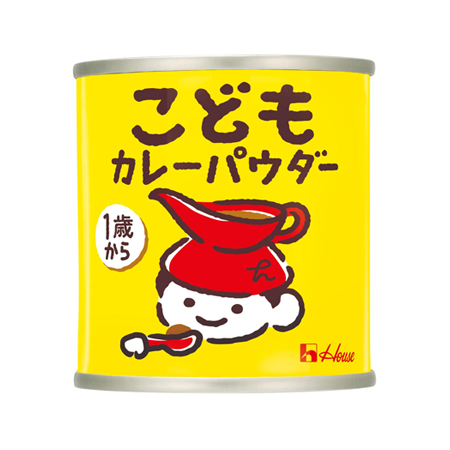 ハウス こどもカレーパウダー 缶  35g