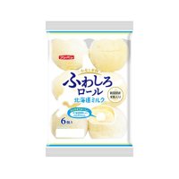 フジパン ふわしろロール 北海道ミルク  6個入