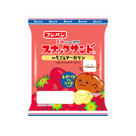 フジパン スナックサンド いちご＆マーガリン  2個入