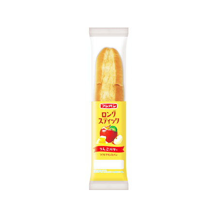 フジパン ロングスティック りんごバター  1個