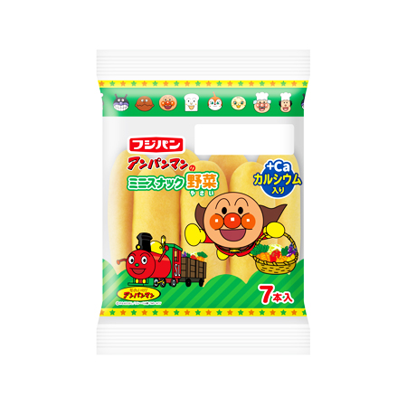 フジパン アンパンマンのミニスナック 野菜  7個入