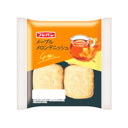 フジパン メープルメロンデニッシュ  4個入