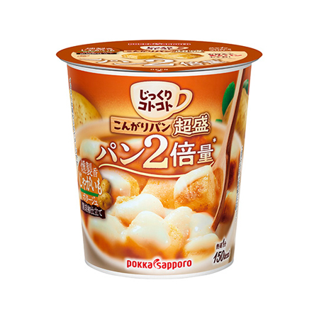 ポッカサッポロ  こんがりパン超盛燻製香じゃがいもポタージュカップ  34.4g