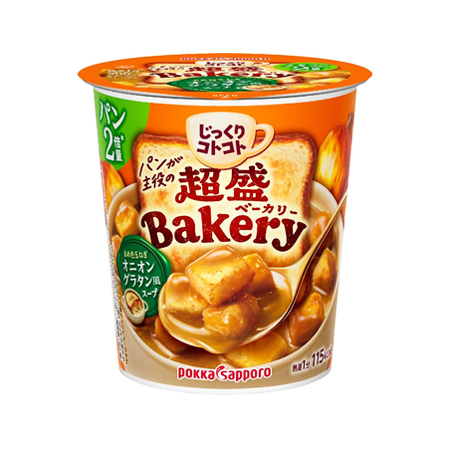 ポッカサッポロ じっくりコトコト 超盛ベーカリー あめ色玉ねぎオニオングラタン風スープ  27.8g