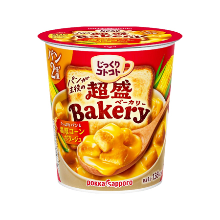 ポッカサッポロ じっくりコトコト 超盛ベーカリー たっぷりパンと濃厚コーンポタージュ  33.1g