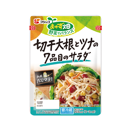 フジッコ おかず畑 切干大根とツナの7品目のサラダ  125g