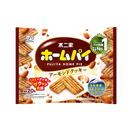 不二家 ホームパイ アーモンドクッキー  146g