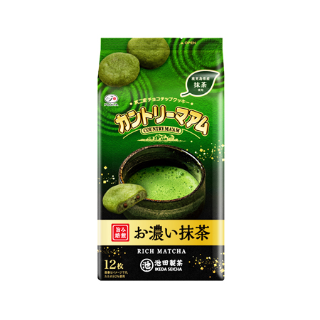不二家 カントリーマアム（お濃い抹茶）  12枚入