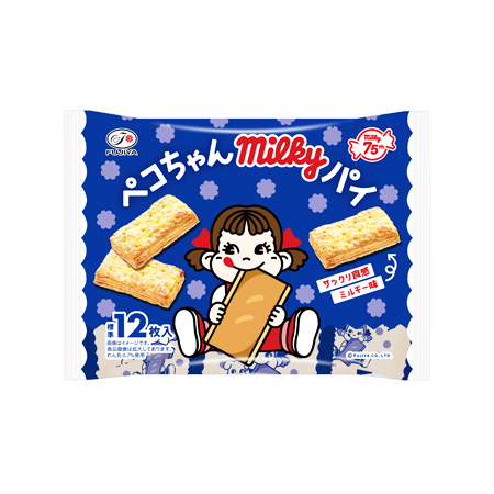 不二家 ペコちゃんミルキーパイ  110g