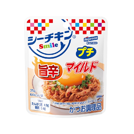 はごろも シーチキンsmile プチ マイルド 旨辛  25g