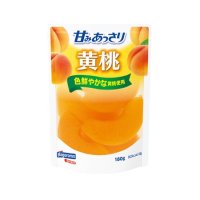 はごろも 甘みあっさり黄桃(パウチ)   180g