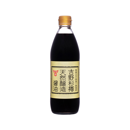 フンドーキン 吉野杉樽天然醸造醤油  500ml
