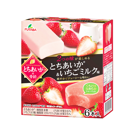 フタバ とちあいかの季節 とちあいか＆いちごミルク味  50ml×6