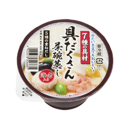 ふじや食品 具だくさん茶碗蒸し 海老入り  190g